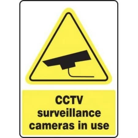Accuform SAFETY SIGN CCTV IN OPERATION 14 X MSEC573XL MSEC573XL